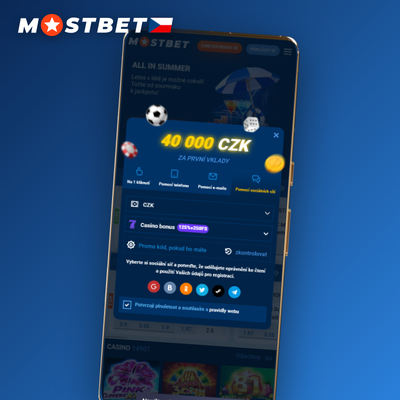 Mostbet CZ registrace e-mailem s potvrzovacím odkazem pro pravidelné hráče
